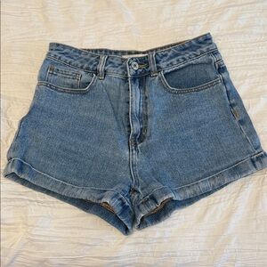 Brandy Melville Classic Blue Denim Shorts